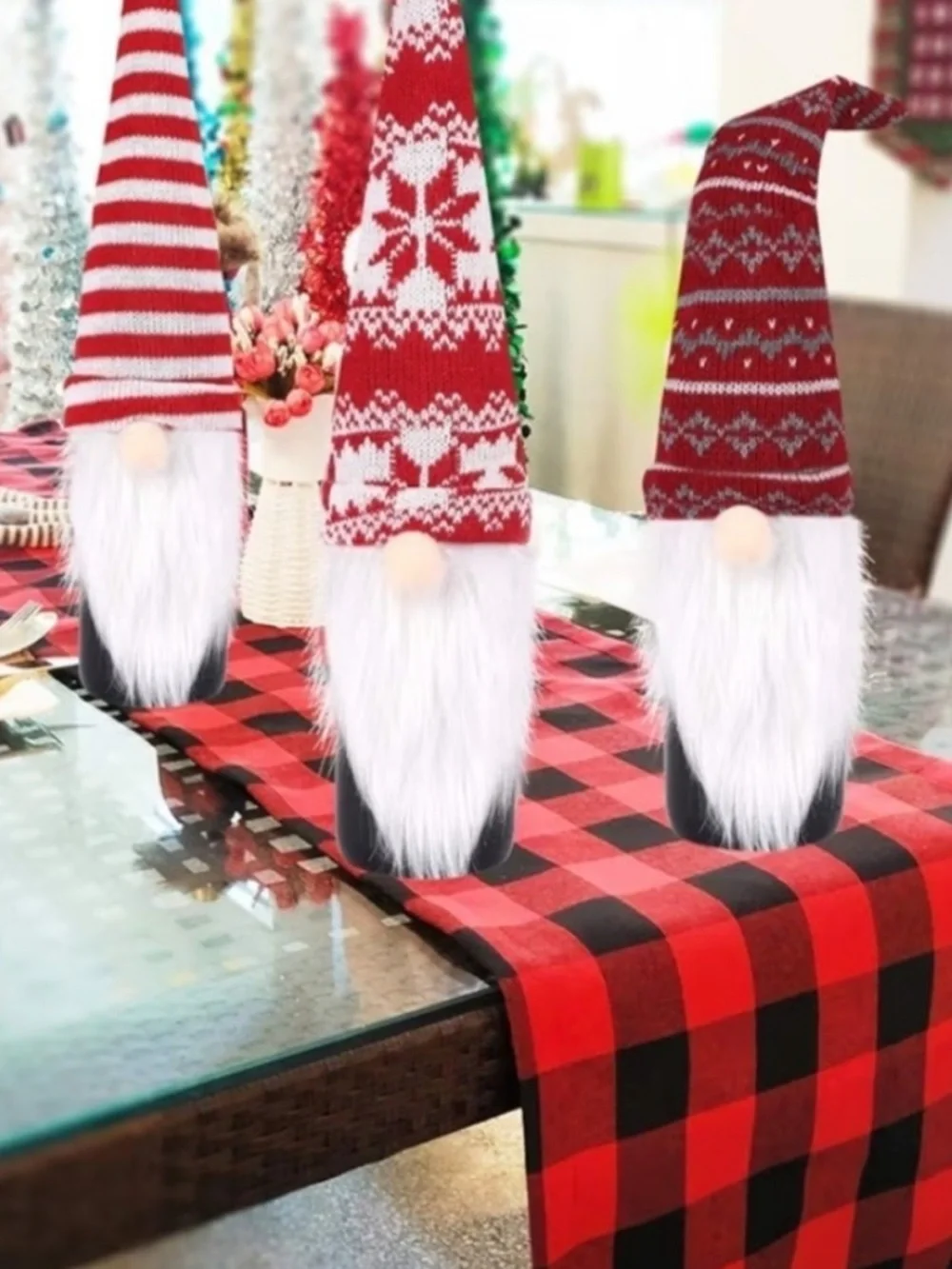 Festive Gnome‎ Wine Bottle Cover 1 Random Pick